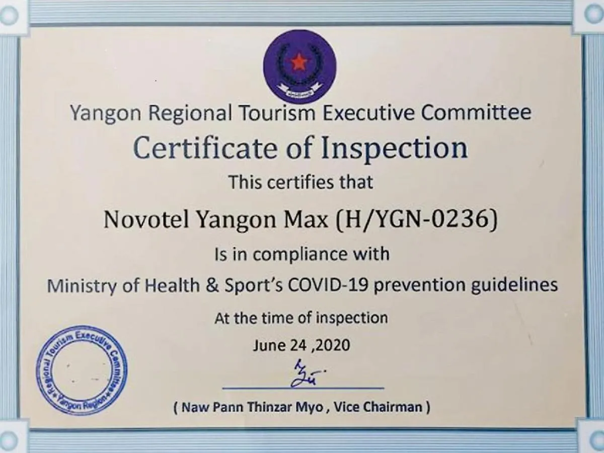 Novotel Yangon Max Hotel